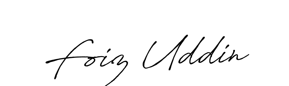 Make a beautiful signature design for name Foiz Uddin. Use this online signature maker to create a handwritten signature for free. Foiz Uddin signature style 7 images and pictures png