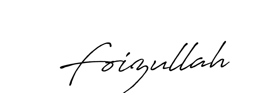 Also we have Foizullah name is the best signature style. Create professional handwritten signature collection using Antro_Vectra_Bolder autograph style. Foizullah signature style 7 images and pictures png