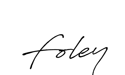 Design your own signature with our free online signature maker. With this signature software, you can create a handwritten (Antro_Vectra_Bolder) signature for name Foley. Foley signature style 7 images and pictures png