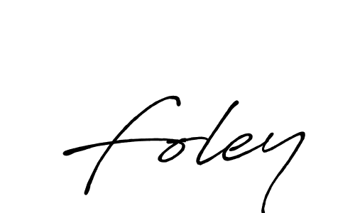 Design your own signature with our free online signature maker. With this signature software, you can create a handwritten (Antro_Vectra_Bolder) signature for name Foley. Foley signature style 7 images and pictures png