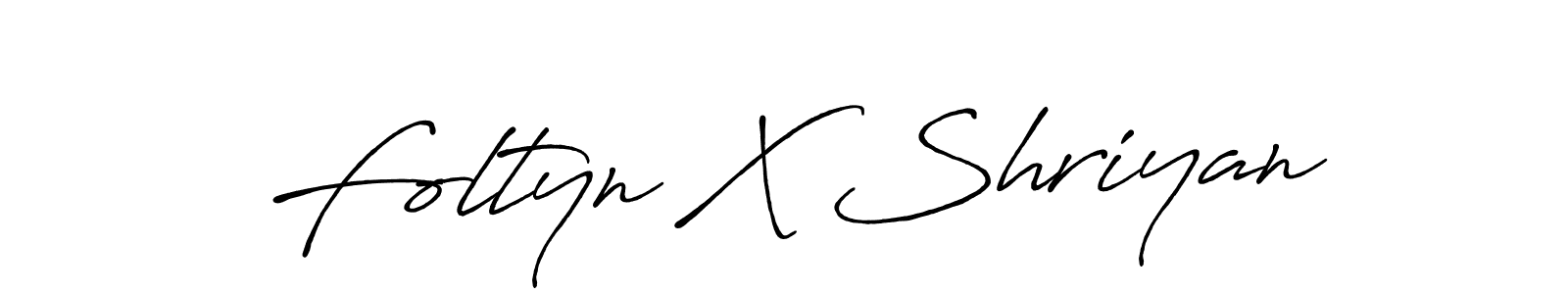 Here are the top 10 professional signature styles for the name Foltyn X Shriyan. These are the best autograph styles you can use for your name. Foltyn X Shriyan signature style 7 images and pictures png