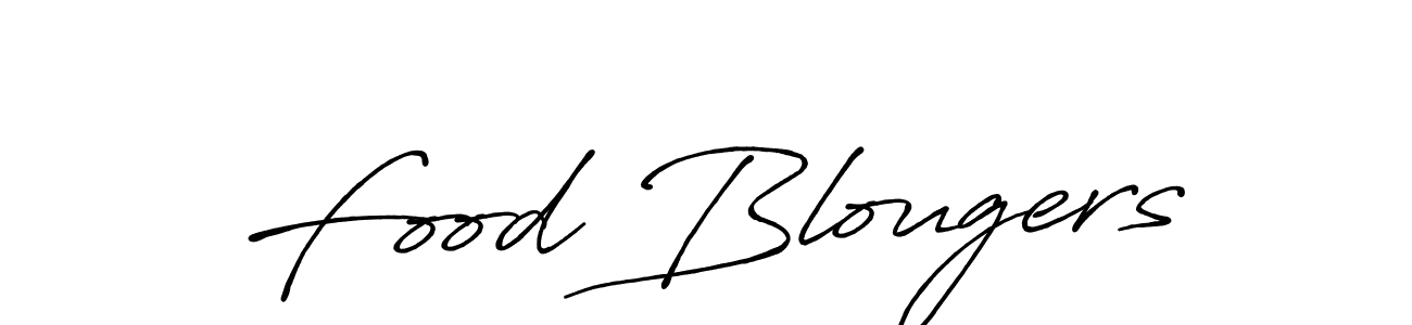 Also You can easily find your signature by using the search form. We will create Food Blougers name handwritten signature images for you free of cost using Antro_Vectra_Bolder sign style. Food Blougers signature style 7 images and pictures png