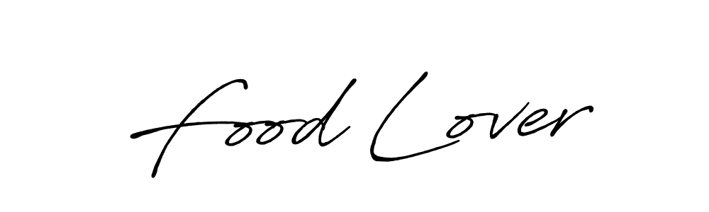 Also You can easily find your signature by using the search form. We will create Food Lover name handwritten signature images for you free of cost using Antro_Vectra_Bolder sign style. Food Lover signature style 7 images and pictures png