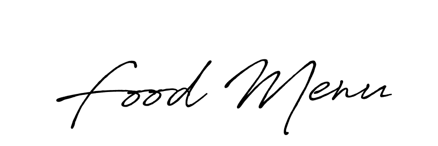 How to Draw Food Menu signature style? Antro_Vectra_Bolder is a latest design signature styles for name Food Menu. Food Menu signature style 7 images and pictures png