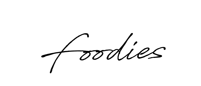 Make a short Foodies signature style. Manage your documents anywhere anytime using Antro_Vectra_Bolder. Create and add eSignatures, submit forms, share and send files easily. Foodies signature style 7 images and pictures png