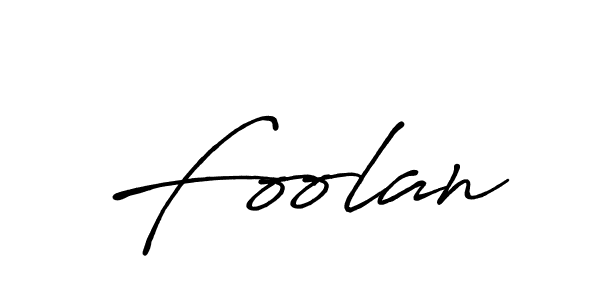 Once you've used our free online signature maker to create your best signature Antro_Vectra_Bolder style, it's time to enjoy all of the benefits that Foolan name signing documents. Foolan signature style 7 images and pictures png