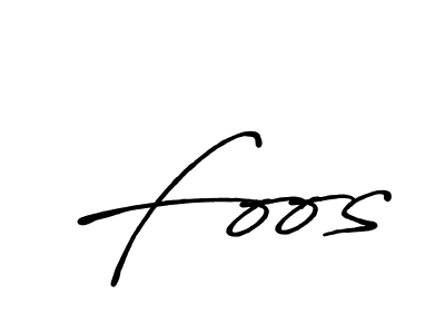 Make a beautiful signature design for name Foos. Use this online signature maker to create a handwritten signature for free. Foos signature style 7 images and pictures png