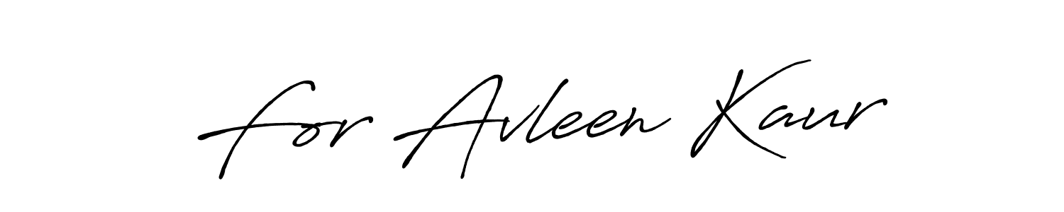 Also You can easily find your signature by using the search form. We will create For Avleen Kaur name handwritten signature images for you free of cost using Antro_Vectra_Bolder sign style. For Avleen Kaur signature style 7 images and pictures png