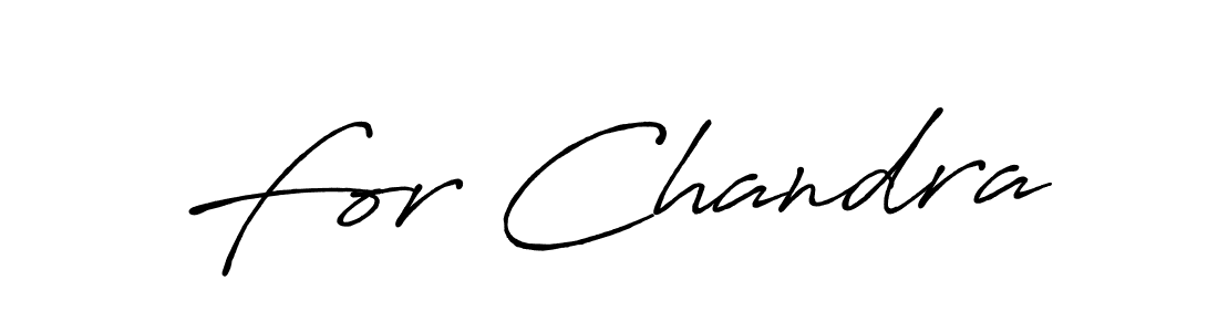 Make a beautiful signature design for name For Chandra. Use this online signature maker to create a handwritten signature for free. For Chandra signature style 7 images and pictures png