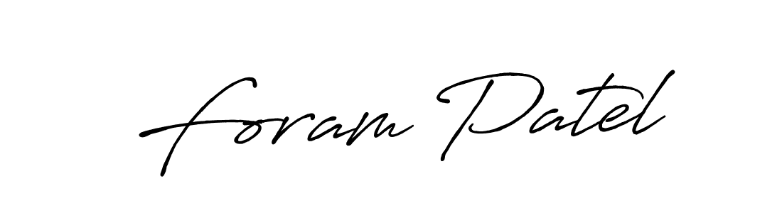 Check out images of Autograph of Foram Patel name. Actor Foram Patel Signature Style. Antro_Vectra_Bolder is a professional sign style online. Foram Patel signature style 7 images and pictures png