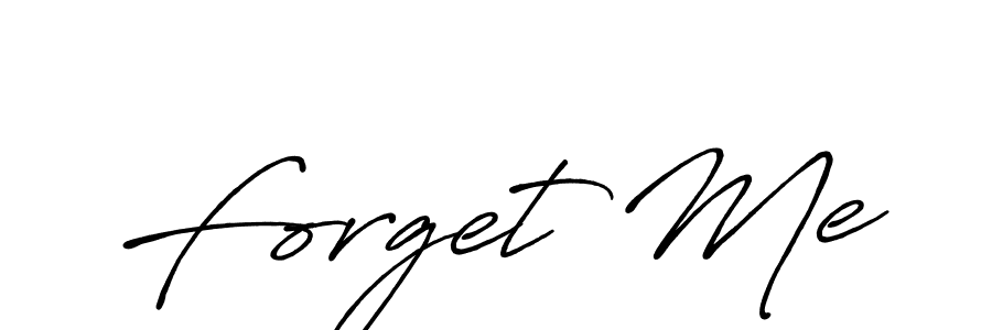You can use this online signature creator to create a handwritten signature for the name Forget Me. This is the best online autograph maker. Forget Me signature style 7 images and pictures png