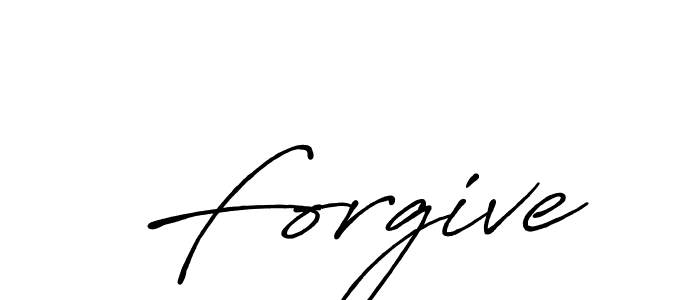 Once you've used our free online signature maker to create your best signature Antro_Vectra_Bolder style, it's time to enjoy all of the benefits that Forgive name signing documents. Forgive signature style 7 images and pictures png