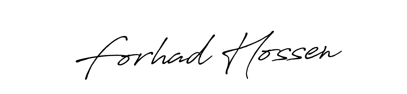 Once you've used our free online signature maker to create your best signature Antro_Vectra_Bolder style, it's time to enjoy all of the benefits that Forhad Hossen name signing documents. Forhad Hossen signature style 7 images and pictures png
