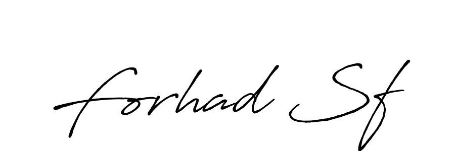 You should practise on your own different ways (Antro_Vectra_Bolder) to write your name (Forhad Sf) in signature. don't let someone else do it for you. Forhad Sf signature style 7 images and pictures png