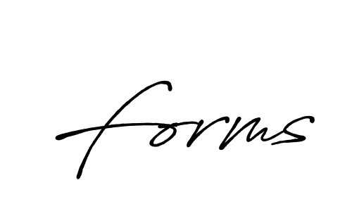 How to Draw Forms signature style? Antro_Vectra_Bolder is a latest design signature styles for name Forms. Forms signature style 7 images and pictures png