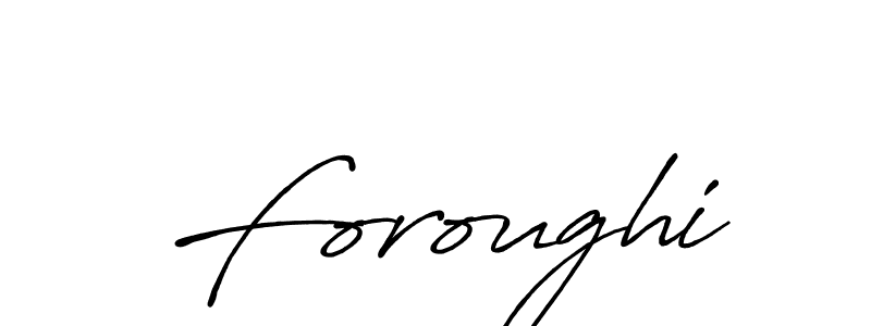 How to Draw Foroughi signature style? Antro_Vectra_Bolder is a latest design signature styles for name Foroughi. Foroughi signature style 7 images and pictures png