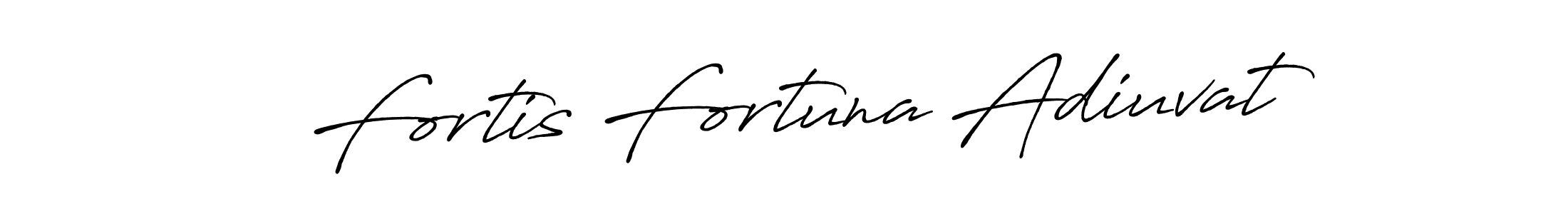 It looks lik you need a new signature style for name Fortis Fortuna Adiuvat. Design unique handwritten (Antro_Vectra_Bolder) signature with our free signature maker in just a few clicks. Fortis Fortuna Adiuvat signature style 7 images and pictures png
