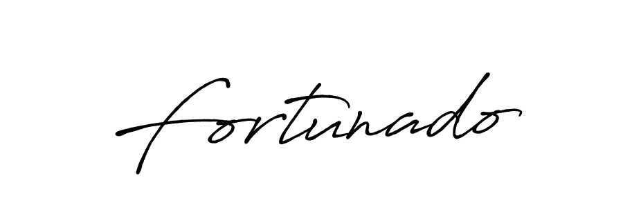 if you are searching for the best signature style for your name Fortunado. so please give up your signature search. here we have designed multiple signature styles  using Antro_Vectra_Bolder. Fortunado signature style 7 images and pictures png