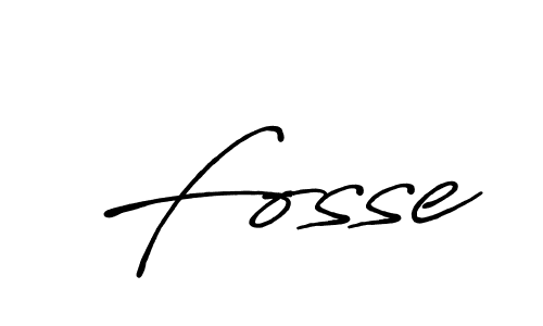 Create a beautiful signature design for name Fosse. With this signature (Antro_Vectra_Bolder) fonts, you can make a handwritten signature for free. Fosse signature style 7 images and pictures png