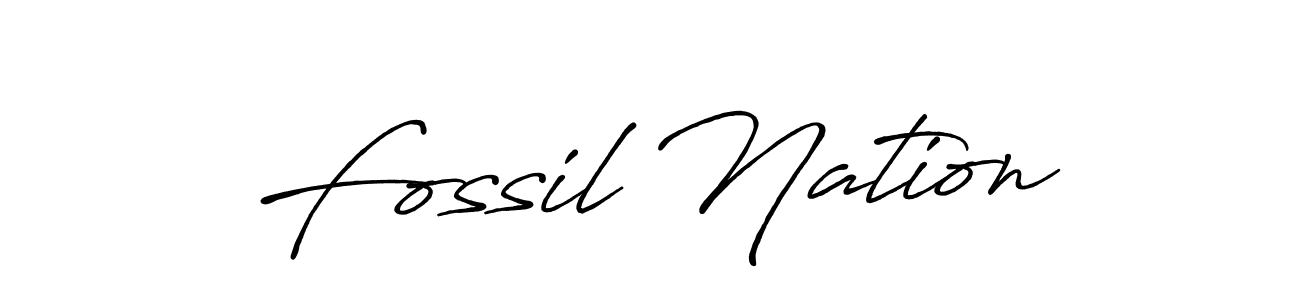 The best way (Antro_Vectra_Bolder) to make a short signature is to pick only two or three words in your name. The name Fossil Nation include a total of six letters. For converting this name. Fossil Nation signature style 7 images and pictures png