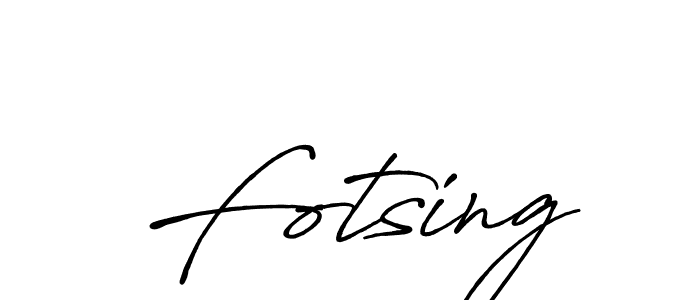 Once you've used our free online signature maker to create your best signature Antro_Vectra_Bolder style, it's time to enjoy all of the benefits that Fotsing name signing documents. Fotsing signature style 7 images and pictures png
