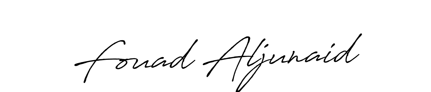 Here are the top 10 professional signature styles for the name Fouad Aljunaid. These are the best autograph styles you can use for your name. Fouad Aljunaid signature style 7 images and pictures png