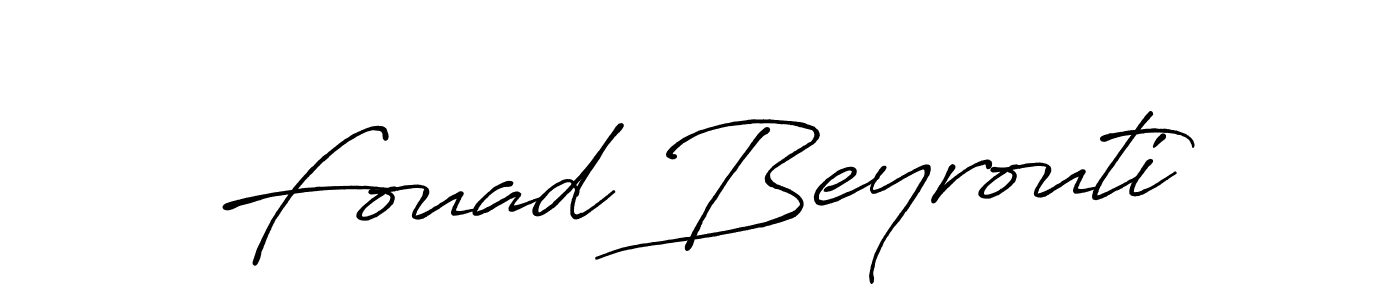 Make a beautiful signature design for name Fouad Beyrouti. Use this online signature maker to create a handwritten signature for free. Fouad Beyrouti signature style 7 images and pictures png