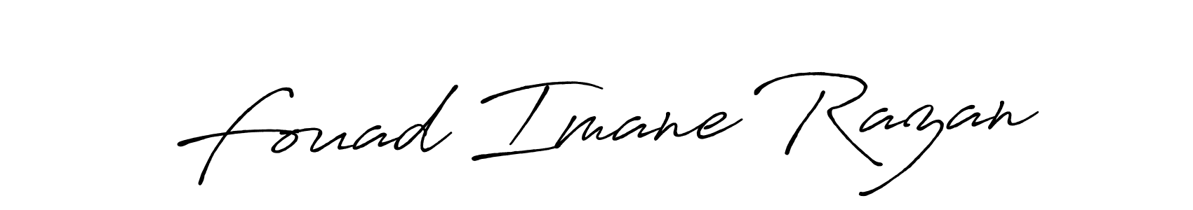 if you are searching for the best signature style for your name Fouad Imane Razan. so please give up your signature search. here we have designed multiple signature styles  using Antro_Vectra_Bolder. Fouad Imane Razan signature style 7 images and pictures png