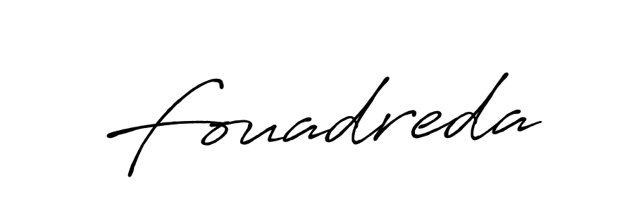 Make a beautiful signature design for name Fouadreda. With this signature (Antro_Vectra_Bolder) style, you can create a handwritten signature for free. Fouadreda signature style 7 images and pictures png