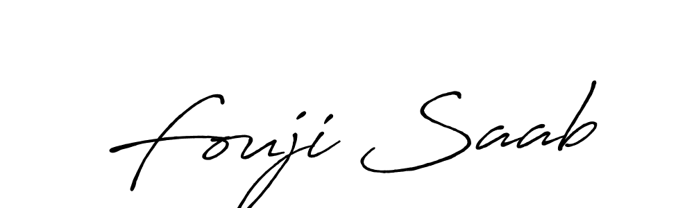 How to make Fouji Saab signature? Antro_Vectra_Bolder is a professional autograph style. Create handwritten signature for Fouji Saab name. Fouji Saab signature style 7 images and pictures png