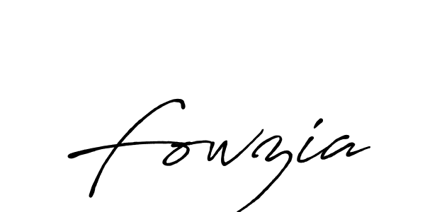 Make a beautiful signature design for name Fowzia. Use this online signature maker to create a handwritten signature for free. Fowzia signature style 7 images and pictures png