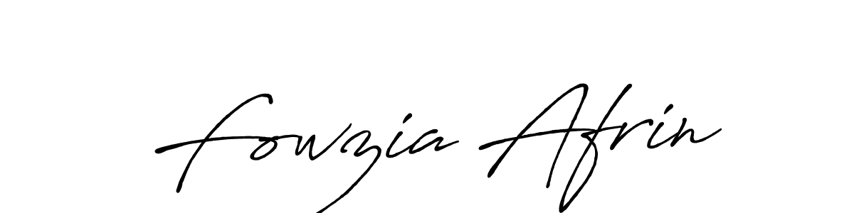 It looks lik you need a new signature style for name Fowzia Afrin. Design unique handwritten (Antro_Vectra_Bolder) signature with our free signature maker in just a few clicks. Fowzia Afrin signature style 7 images and pictures png