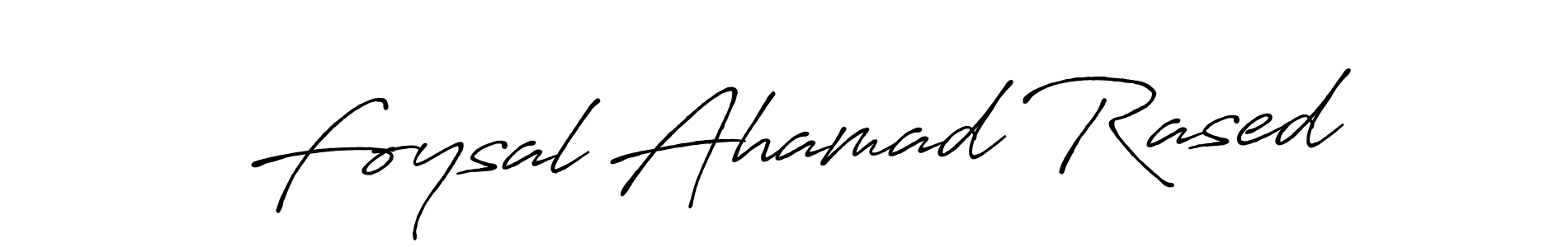 It looks lik you need a new signature style for name Foysal Ahamad Rased. Design unique handwritten (Antro_Vectra_Bolder) signature with our free signature maker in just a few clicks. Foysal Ahamad Rased signature style 7 images and pictures png