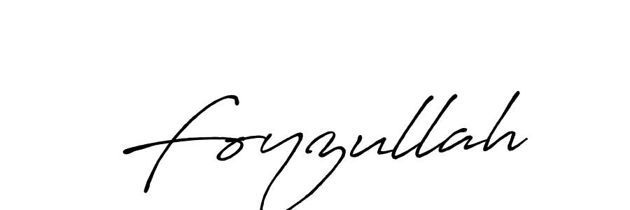 Foyzullah stylish signature style. Best Handwritten Sign (Antro_Vectra_Bolder) for my name. Handwritten Signature Collection Ideas for my name Foyzullah. Foyzullah signature style 7 images and pictures png