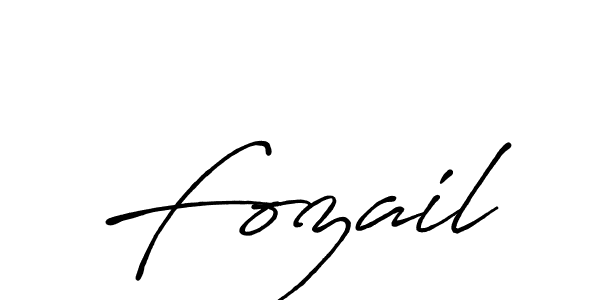 Also You can easily find your signature by using the search form. We will create Fozail name handwritten signature images for you free of cost using Antro_Vectra_Bolder sign style. Fozail signature style 7 images and pictures png