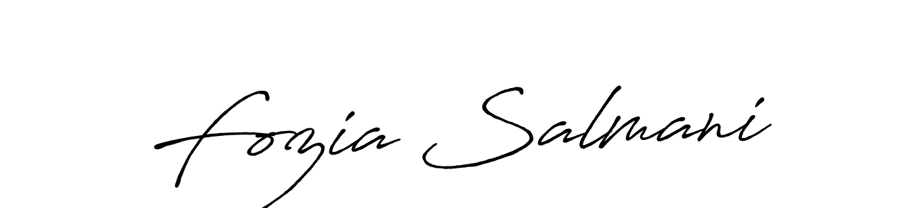 Once you've used our free online signature maker to create your best signature Antro_Vectra_Bolder style, it's time to enjoy all of the benefits that Fozia Salmani name signing documents. Fozia Salmani signature style 7 images and pictures png