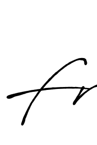 Create a beautiful signature design for name Fr. With this signature (Antro_Vectra_Bolder) fonts, you can make a handwritten signature for free. Fr signature style 7 images and pictures png