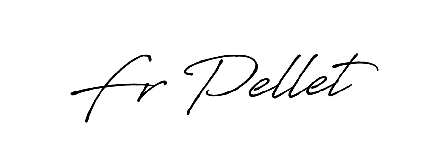 How to make Fr Pellet name signature. Use Antro_Vectra_Bolder style for creating short signs online. This is the latest handwritten sign. Fr Pellet signature style 7 images and pictures png