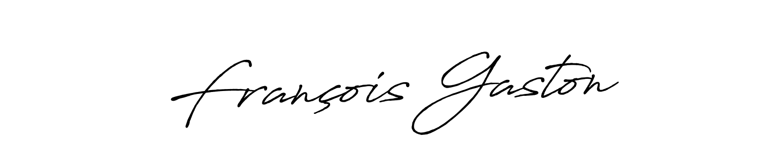 How to make François Gaston signature? Antro_Vectra_Bolder is a professional autograph style. Create handwritten signature for François Gaston name. François Gaston signature style 7 images and pictures png