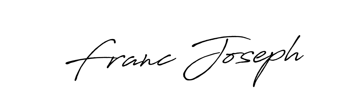 Similarly Antro_Vectra_Bolder is the best handwritten signature design. Signature creator online .You can use it as an online autograph creator for name Franc Joseph. Franc Joseph signature style 7 images and pictures png