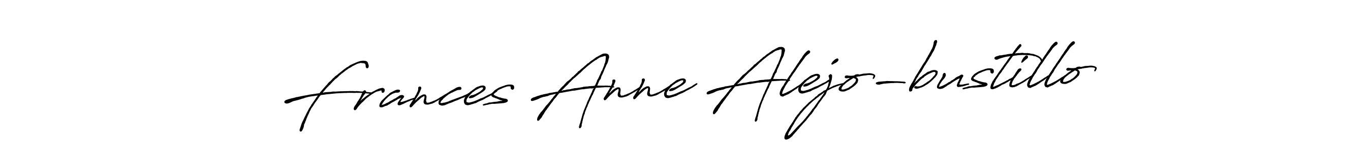 Check out images of Autograph of Frances Anne Alejo-bustillo name. Actor Frances Anne Alejo-bustillo Signature Style. Antro_Vectra_Bolder is a professional sign style online. Frances Anne Alejo-bustillo signature style 7 images and pictures png