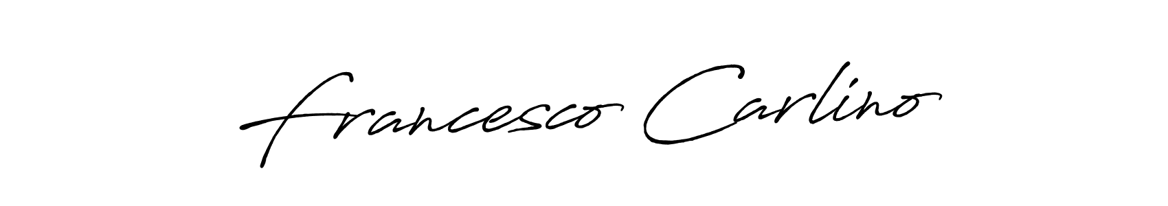 How to make Francesco Carlino signature? Antro_Vectra_Bolder is a professional autograph style. Create handwritten signature for Francesco Carlino name. Francesco Carlino signature style 7 images and pictures png