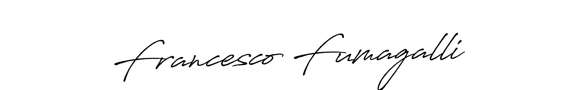 Design your own signature with our free online signature maker. With this signature software, you can create a handwritten (Antro_Vectra_Bolder) signature for name Francesco Fumagalli. Francesco Fumagalli signature style 7 images and pictures png