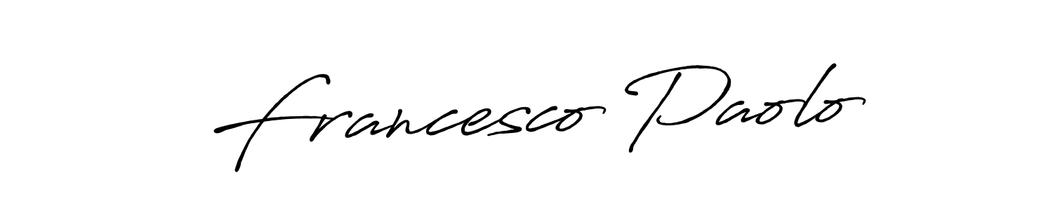 How to Draw Francesco Paolo signature style? Antro_Vectra_Bolder is a latest design signature styles for name Francesco Paolo. Francesco Paolo signature style 7 images and pictures png