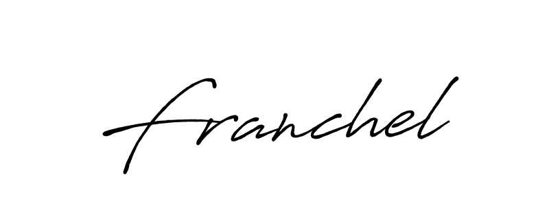 Make a beautiful signature design for name Franchel. Use this online signature maker to create a handwritten signature for free. Franchel signature style 7 images and pictures png