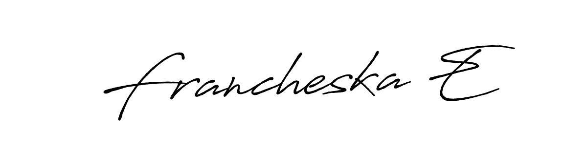 Check out images of Autograph of Francheska E name. Actor Francheska E Signature Style. Antro_Vectra_Bolder is a professional sign style online. Francheska E signature style 7 images and pictures png