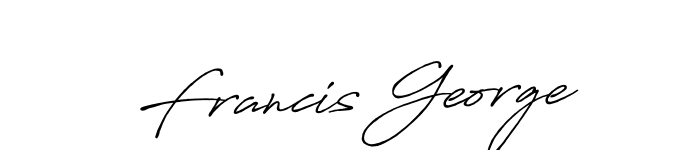 Antro_Vectra_Bolder is a professional signature style that is perfect for those who want to add a touch of class to their signature. It is also a great choice for those who want to make their signature more unique. Get Francis George name to fancy signature for free. Francis George signature style 7 images and pictures png
