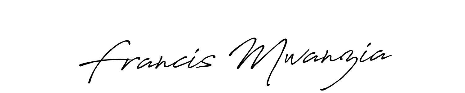 The best way (Antro_Vectra_Bolder) to make a short signature is to pick only two or three words in your name. The name Francis Mwanzia include a total of six letters. For converting this name. Francis Mwanzia signature style 7 images and pictures png