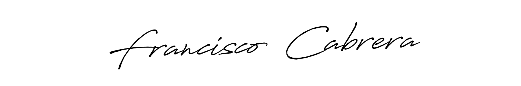 Also You can easily find your signature by using the search form. We will create Francisco  Cabrera name handwritten signature images for you free of cost using Antro_Vectra_Bolder sign style. Francisco  Cabrera signature style 7 images and pictures png