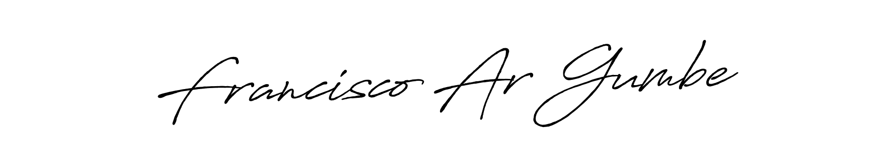 See photos of Francisco Ar Gumbe official signature by Spectra . Check more albums & portfolios. Read reviews & check more about Antro_Vectra_Bolder font. Francisco Ar Gumbe signature style 7 images and pictures png